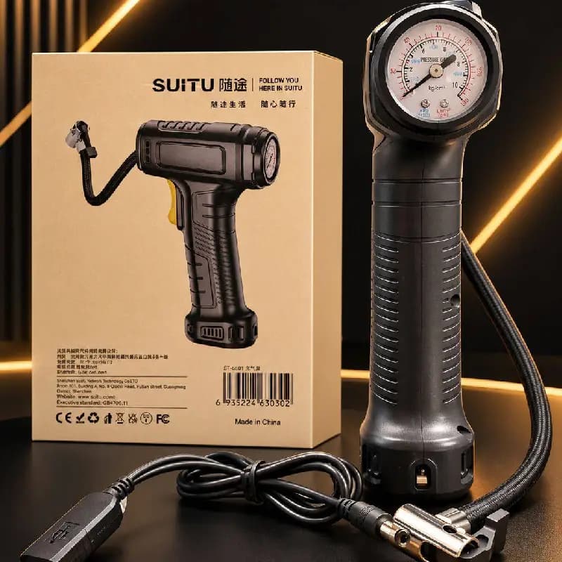 پمپ باد شارژی SUITU مدل ST-6601 — تصویر ۲