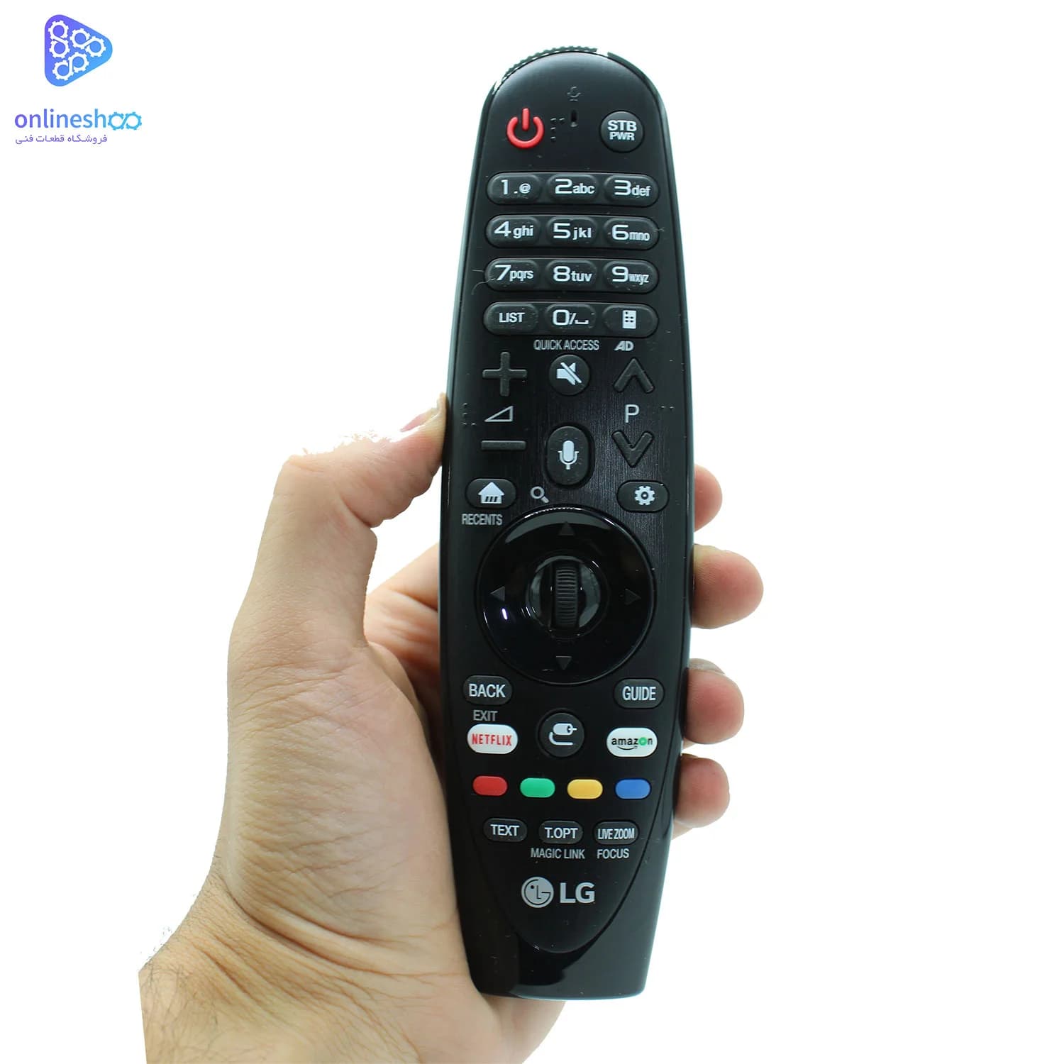 کنترل تلویزیون هوشمند ال جی LG مدل AN-MR650A — تصویر ۳