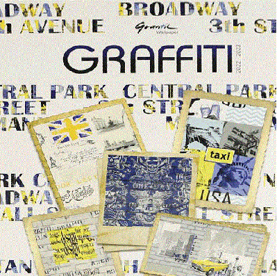 آلبوم کاغذ دیواری گرافیتی GRAFFITI – ارسال از تهران(کاتالوگ)