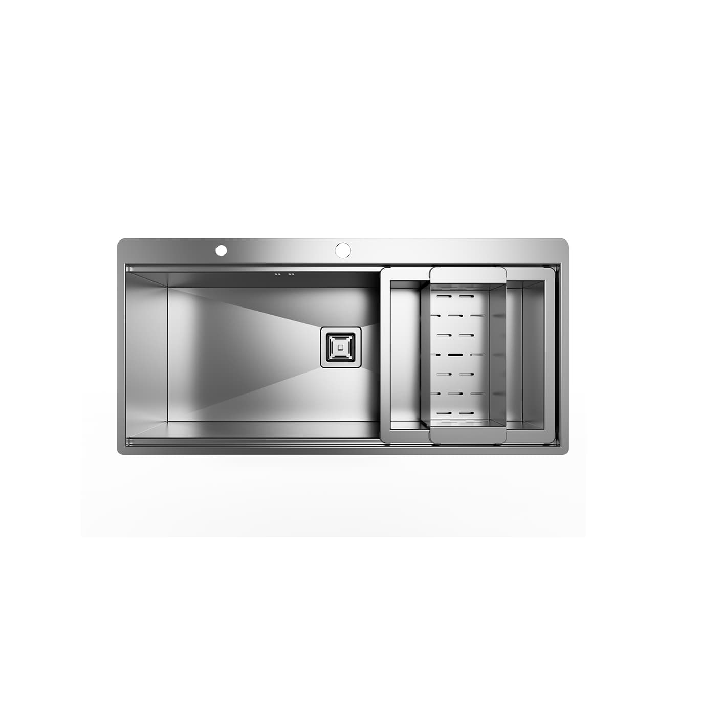 سینک باکسی توکار، دست ساز کن مدل BCN104 – سایز 50 ×104 سانتی متر – R0