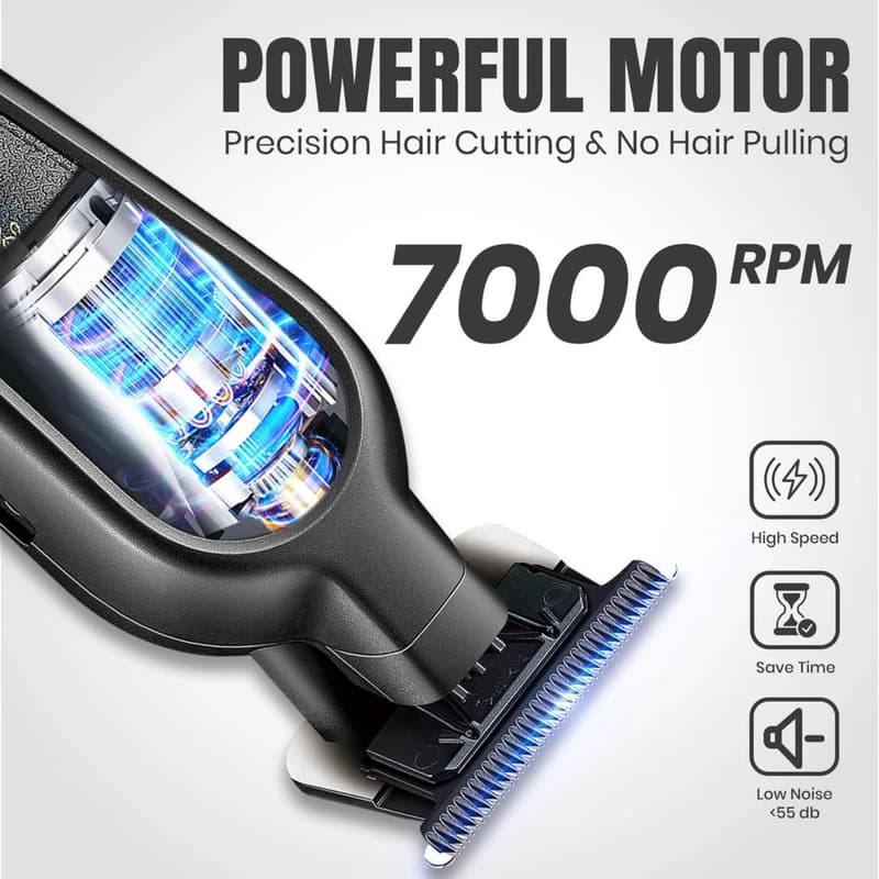 ماشین اصلاح موی سر و صورت شارژی وی جی ار مدل v-995 — تصویر ۳