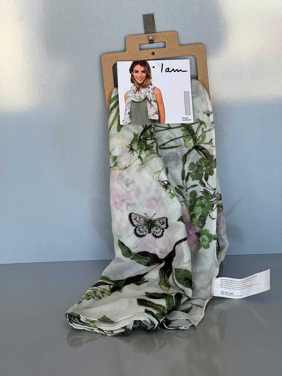 شال بهاری طرحدار I am
