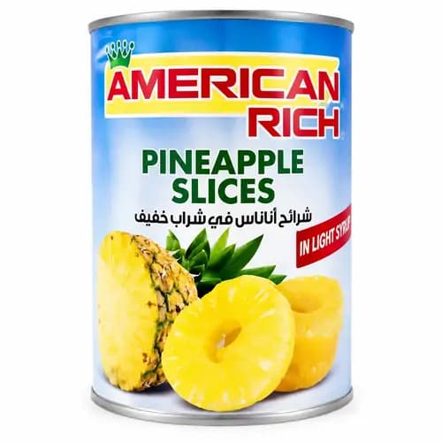 کمپوت آناناس حلقه‌ای امریکن ریچ (American Rich)