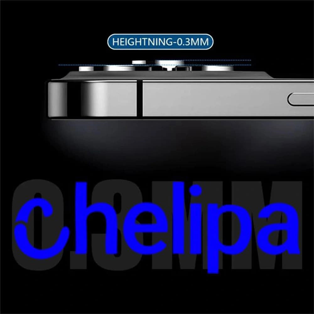 محافظ دوربین رینگی فلزی iPhone 18 Pro Max مارک Chelipa — تصویر ۵