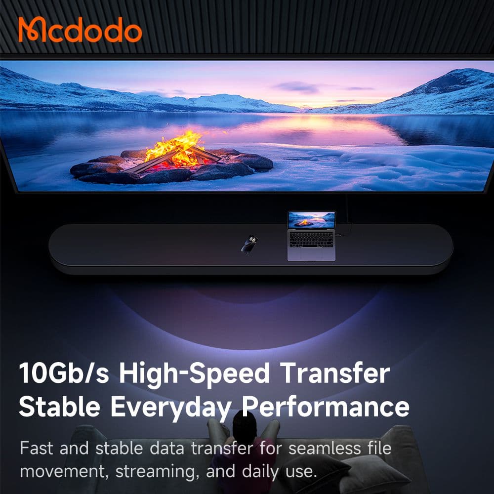 کابل انتقال تصویر تایپ سی به HDMI مک دودو Mcdodo CA-7900 4K — تصویر ۶