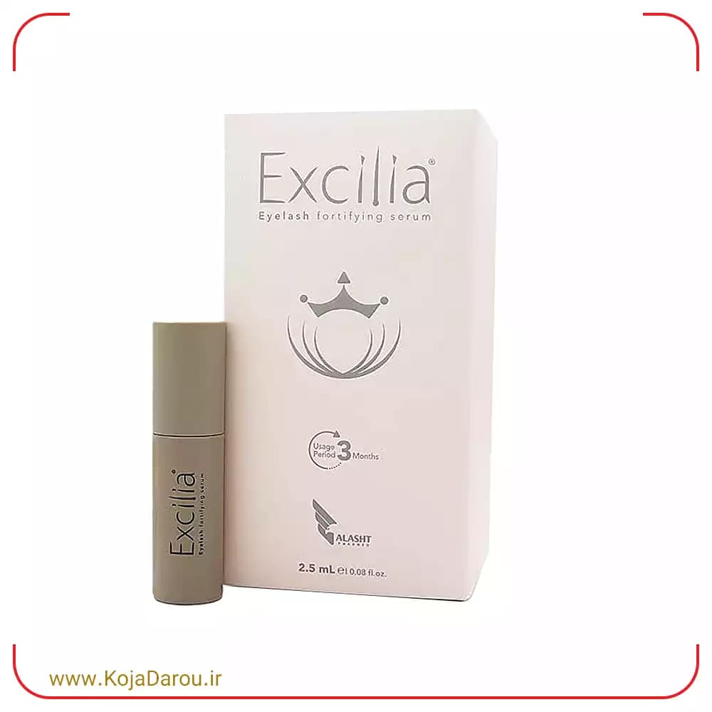 محلول تقویت کننده و محرک رشد مژه اکسیلیا Excilia حجم 2.5 میلی لیتر