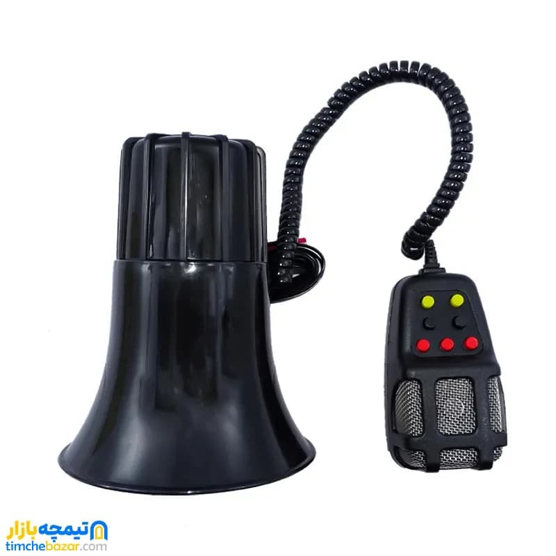 بوق آمبولانسی میکروفن دار موتور سیکلت چند کاره با آژیر پلیسی