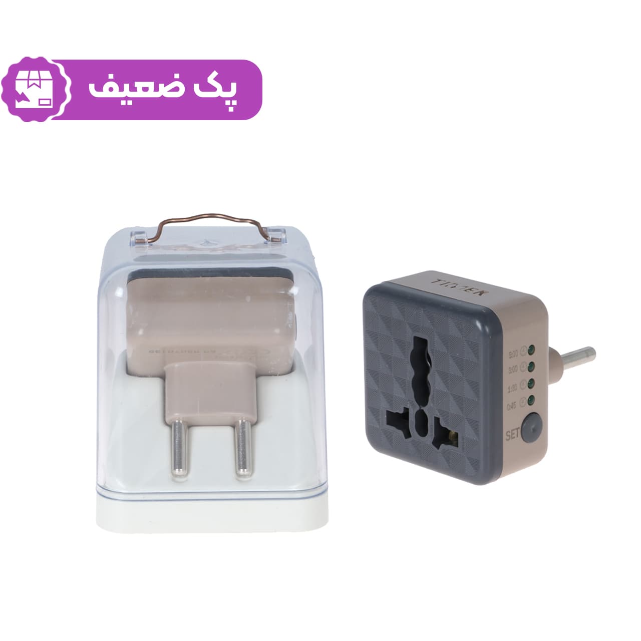 تبدیل برق و محافظ 3 به 2 – نسکافه ای – MMS (پک ضعیف)