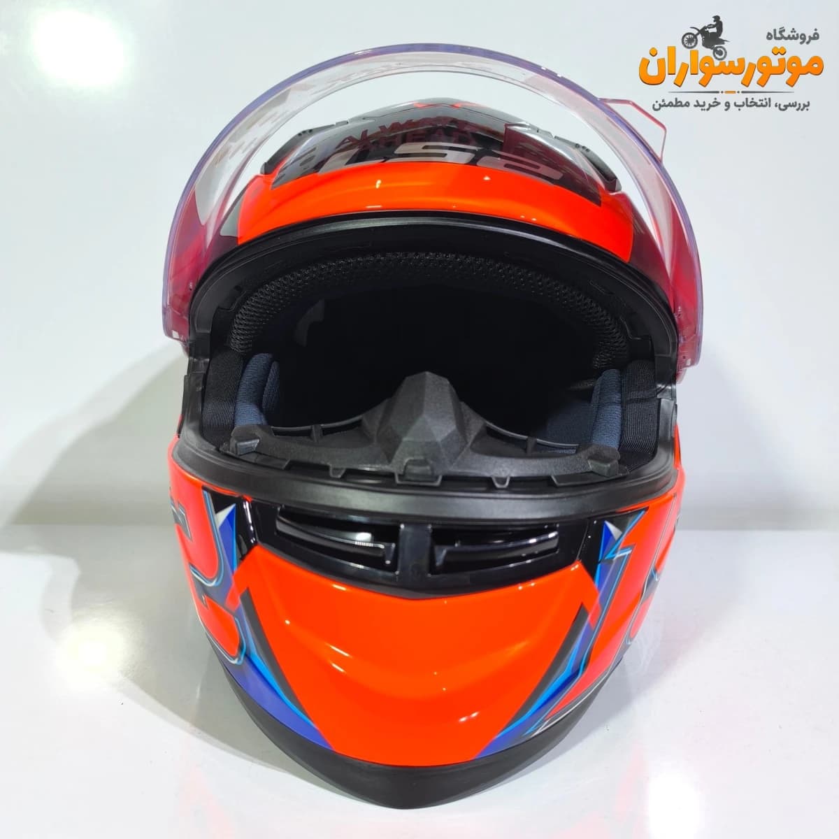 کلاه کاسکت LS2 Rideorg با فک ثابت — تصویر ۸