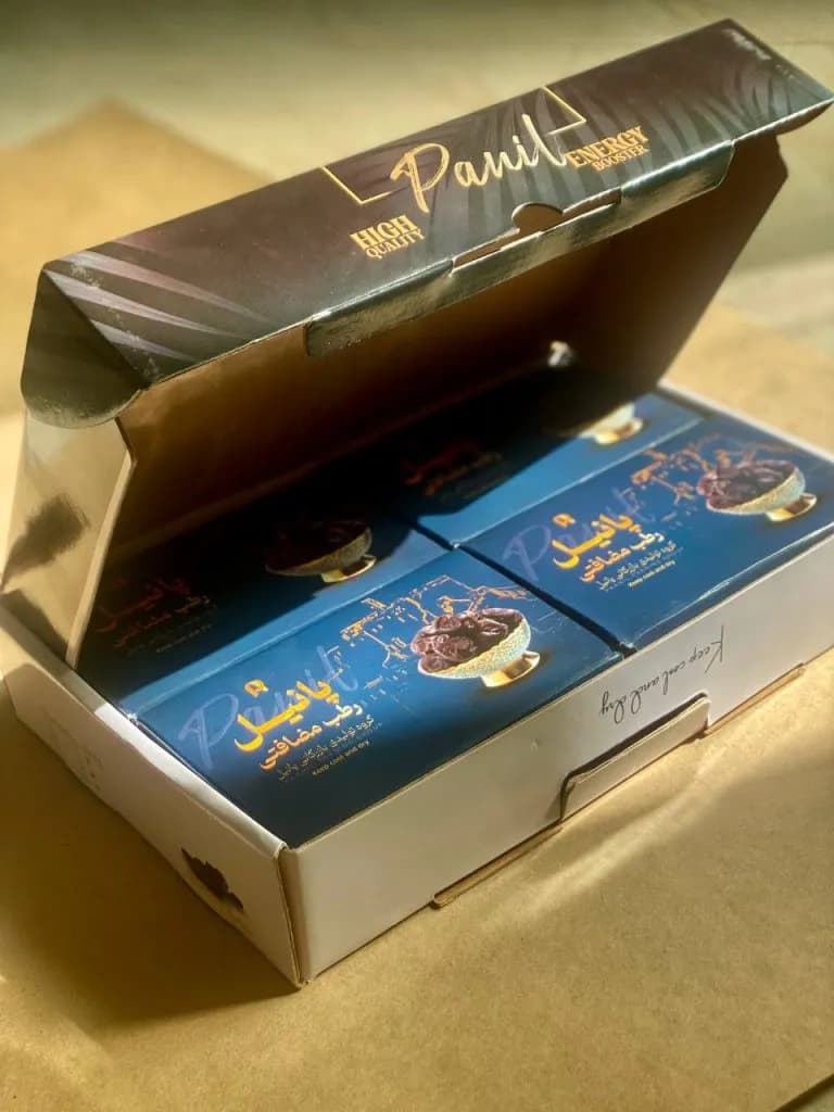 پک هدیه خرما مضافتی پانیل – 3000 گرم — تصویر ۴