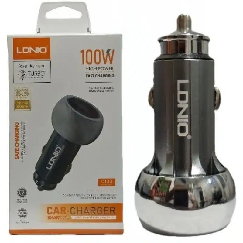 شارژر فندکی داخل خودرو Ldinio مدل C133