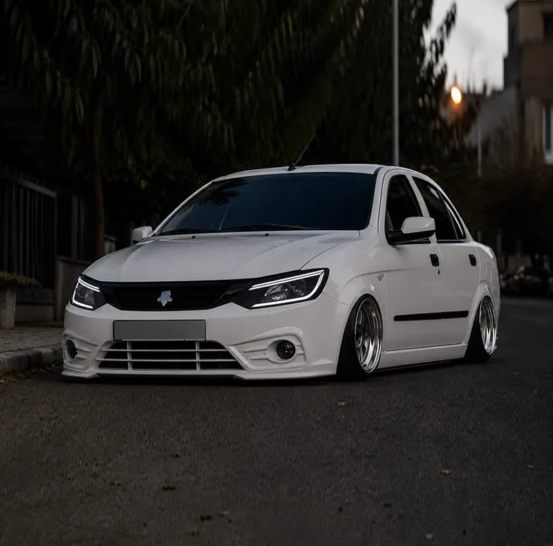 چراغ جلو خودرو گروه پژوهش صنعت مدرن مدل Dodge-W مناسب برای ساینا و کوئیک بسته دو عددی — تصویر ۶