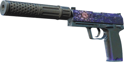 USP-S | Black Lotus (Well-Worn)