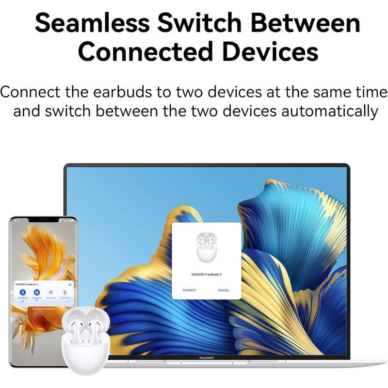 هدفون بلوتوثی هوآوی مدل FreeBuds 5 — تصویر ۶