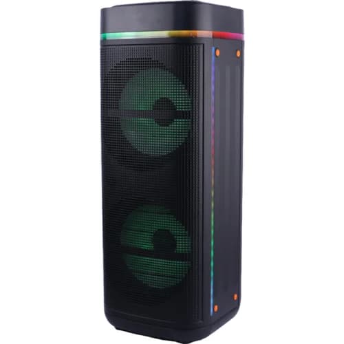اسپیکر چمدانی بلوتوثی برودو BTS-2459 + میکروفون — تصویر ۴
