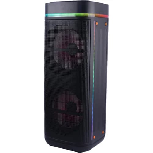 اسپیکر چمدانی بلوتوثی برودو BTS-2459 + میکروفون — تصویر ۵