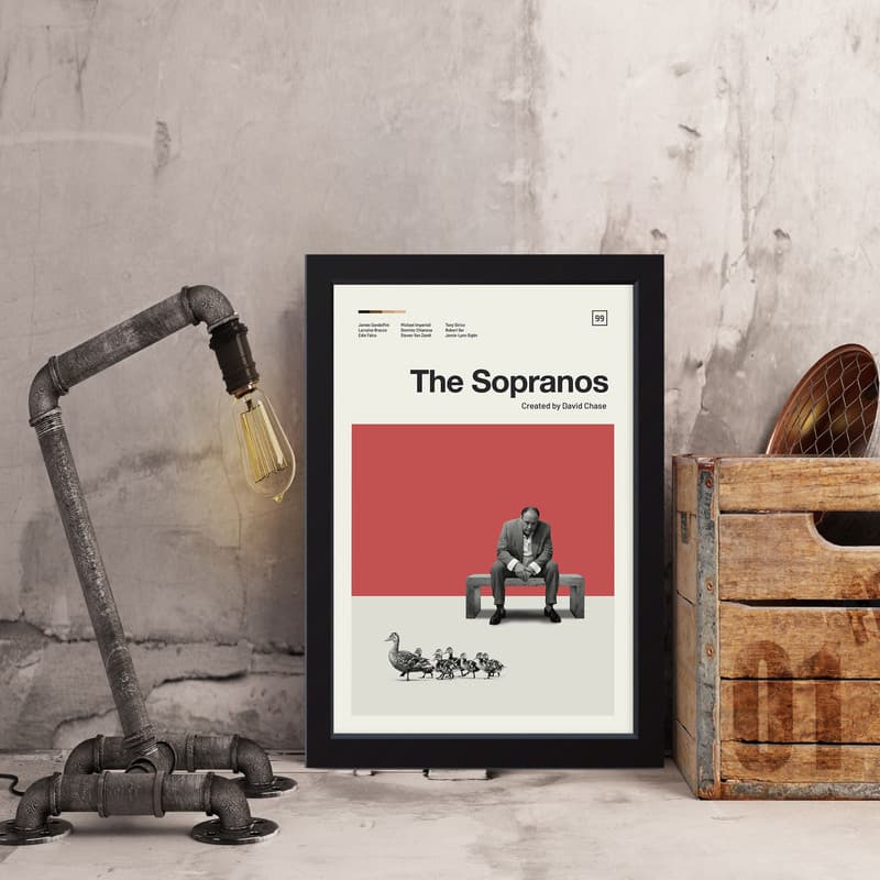 تابلو مدل The Sopranos کد S1402-b — تصویر ۴