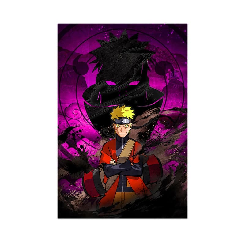 تابلو مدل انیمه ناروتو Naruto anime 16 — تصویر ۲