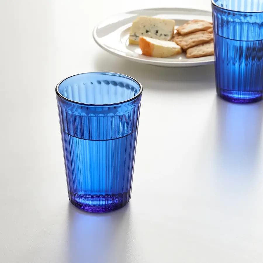 لیوان آبی ایکیا IKEA-VARDAGEN — تصویر ۳