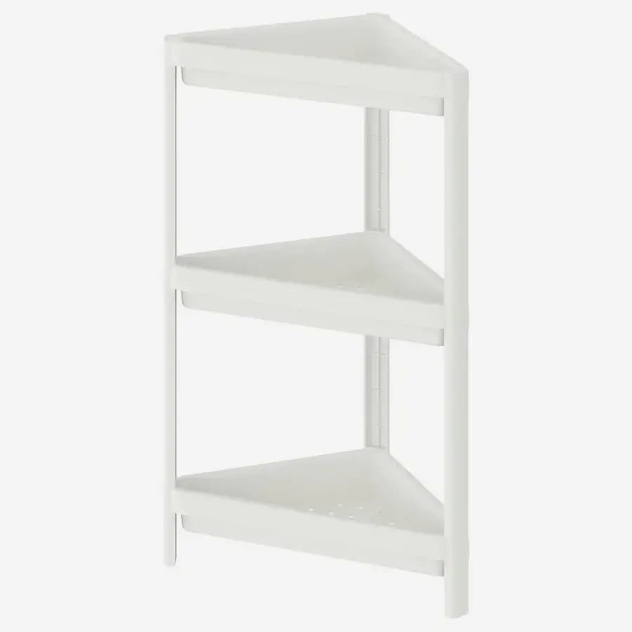 شلف حمام سفید ایکیا IKEA-VESKEN