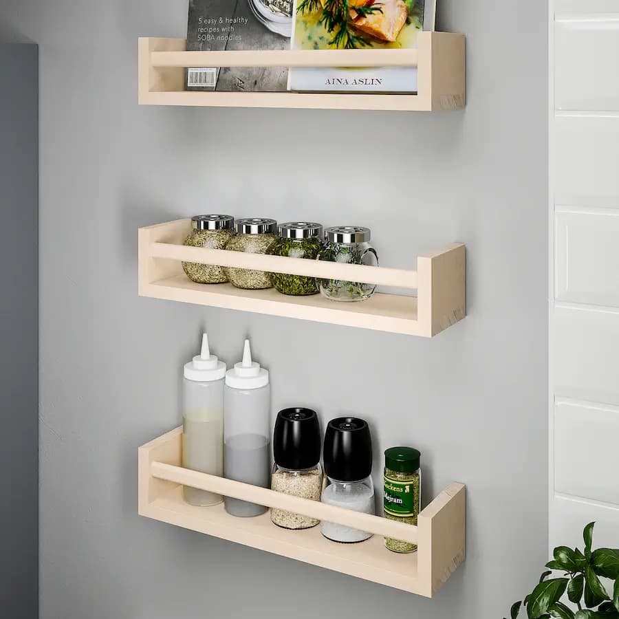 شلف چوبی ایکیا IKEA-BEKVÄM — تصویر ۳