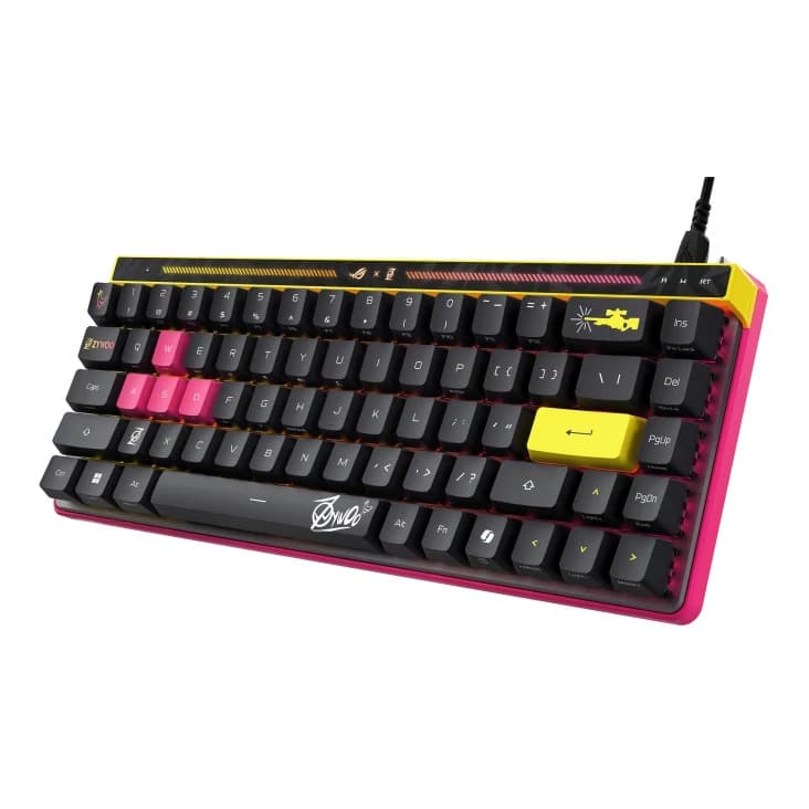 کیبورد Asus M606 ROG FALCHION ACE HFX ZYW/HFX/US/PBT — تصویر ۳