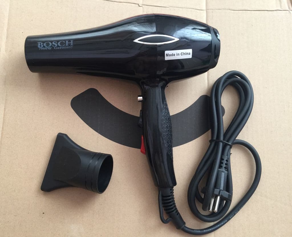 سشوار بوش BOSCH مدل BC 9527 ظرفیت ۹۰۰۰ وات( اورجینال1005 سالنی موتور سنگین) — تصویر ۷
