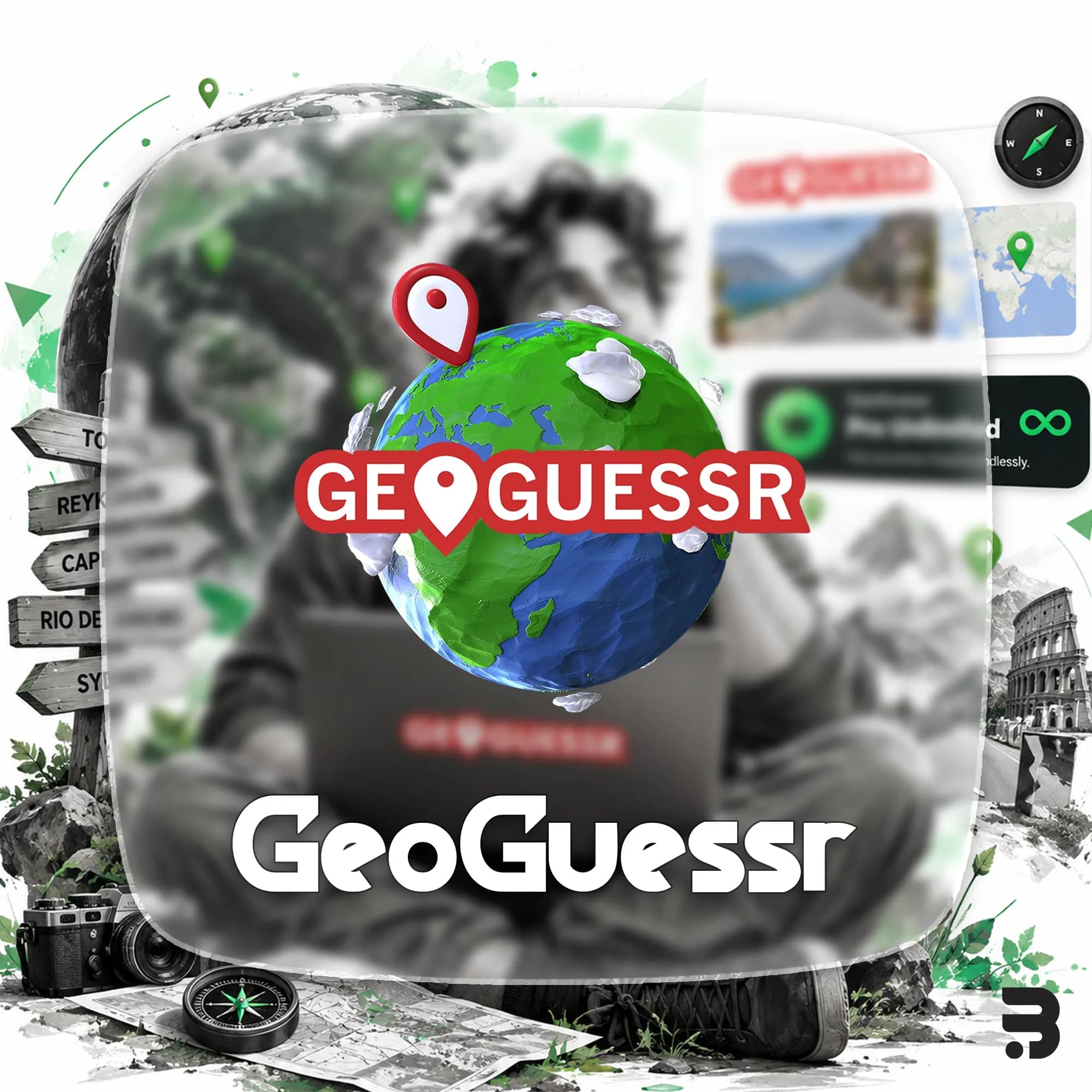 اکانت GeoGuessr Pro Unlimited – جئوگسر پرو آنلیمیتد