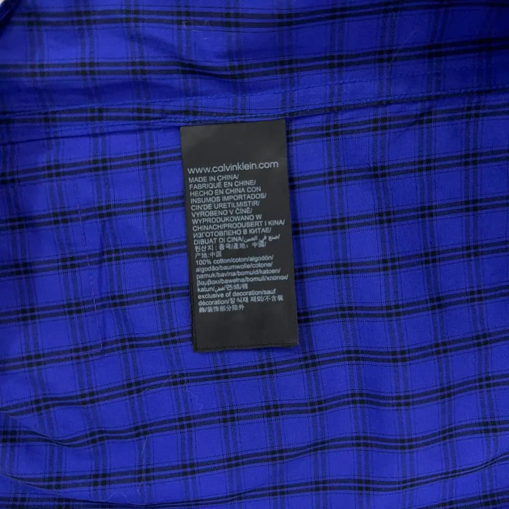 پیراهن مردانه اورجینال CALVIN KLEIN JEANS سایز M — تصویر ۷