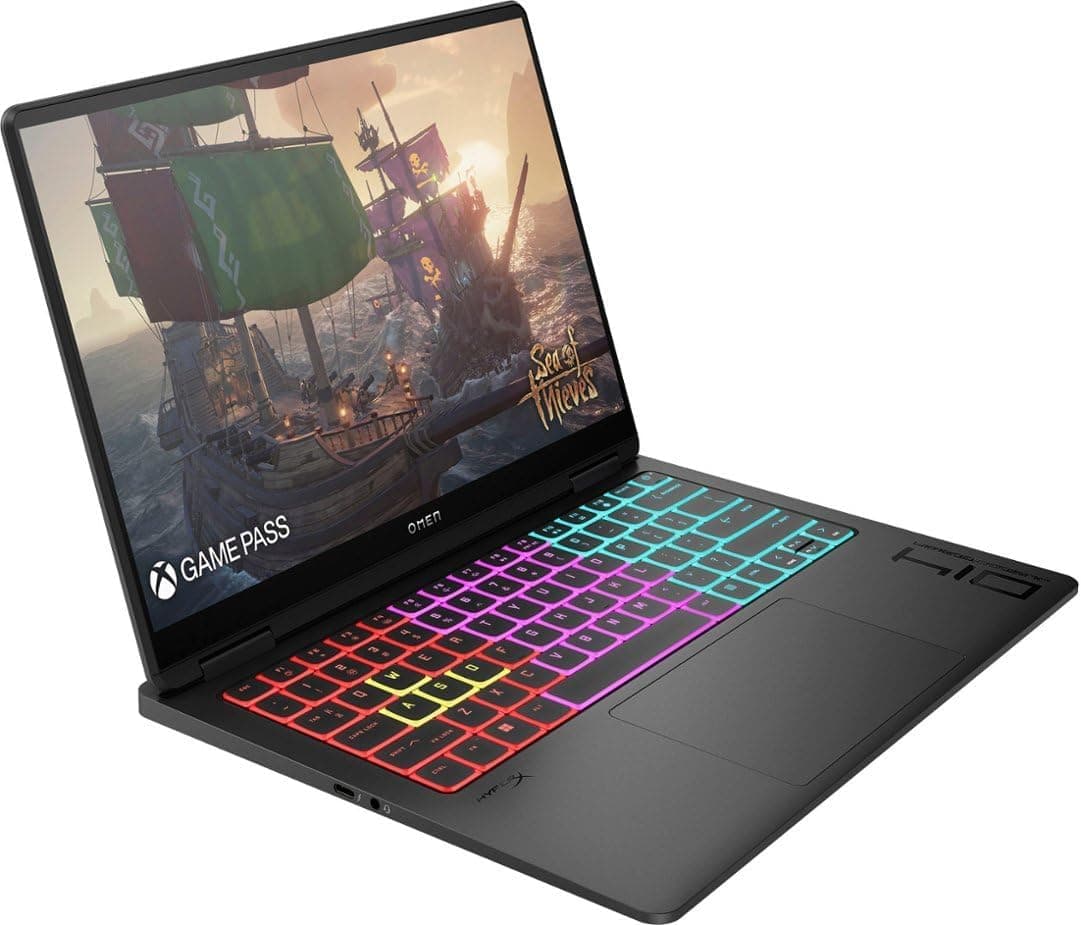 لپ تاپ اچ پی استوک HP Omen Transcend 14 ultra9-185H 32GB 1TB SSD 8GB RTX4060 — تصویر ۴