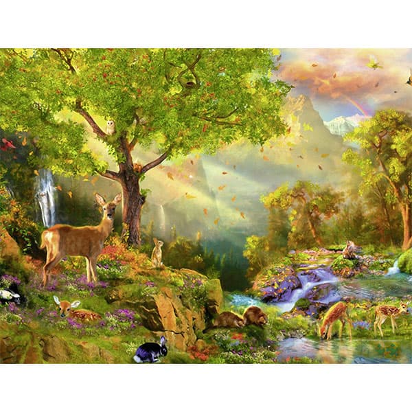 پازل 2000 قطعه Ravensburger طرح حیات وحش زیبا — تصویر ۲