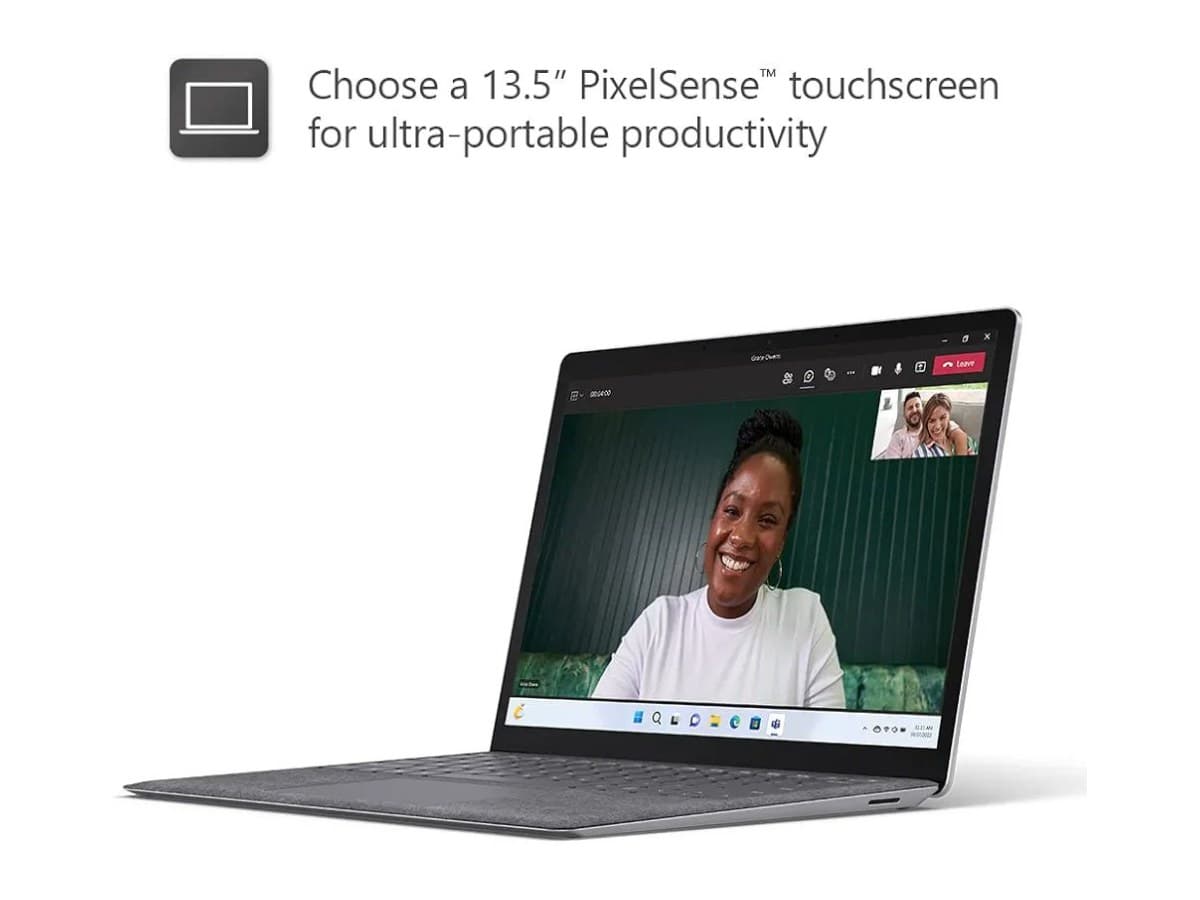 لپ تاپ استوک Microsoft Surface Laptop 5 | Core i7-1255U | 16GB LPDDR5x | 512GB SSD | Intel Iris Xe | 15 اینچ لمسی — تصویر ۶