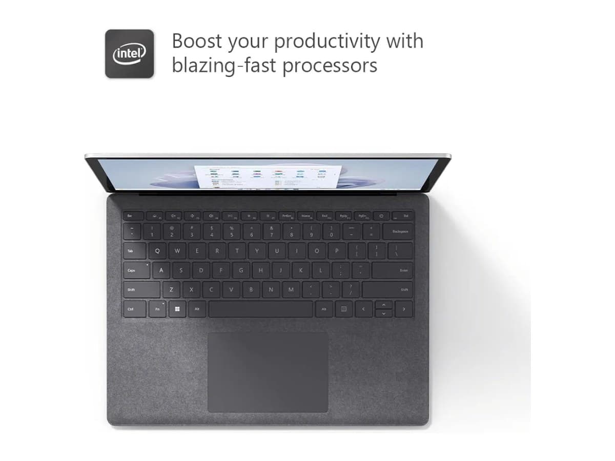 لپ تاپ استوک Microsoft Surface Laptop 5 | Core i7-1255U | 16GB LPDDR5x | 512GB SSD | Intel Iris Xe | 15 اینچ لمسی — تصویر ۴