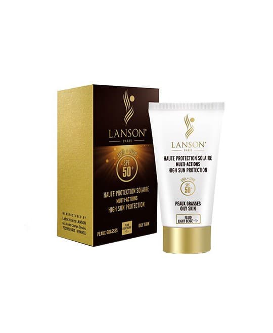 فلوئید ضد آفتاب مولتی اکشن پوست چرب SPF 50 لانسون 40 میلی لیتر — تصویر ۲