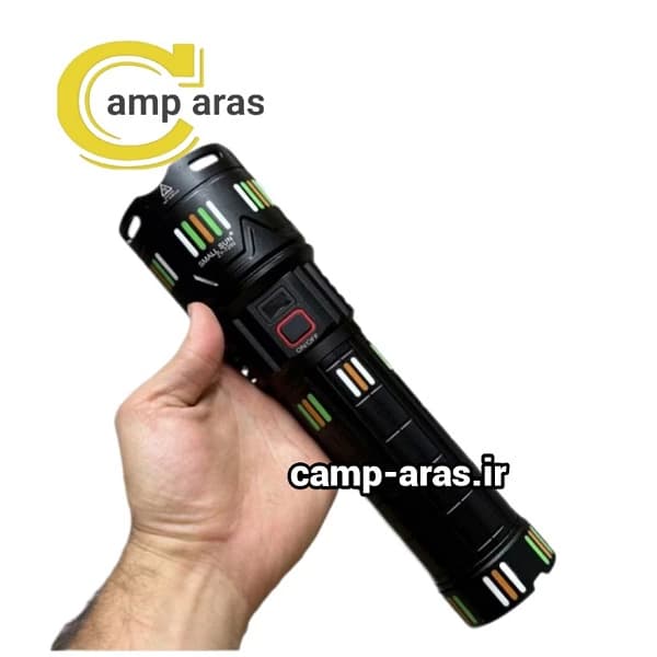چراغ قوه شکاری زوم دار اسمال سان کد ZY-T292 شارژی — تصویر ۸
