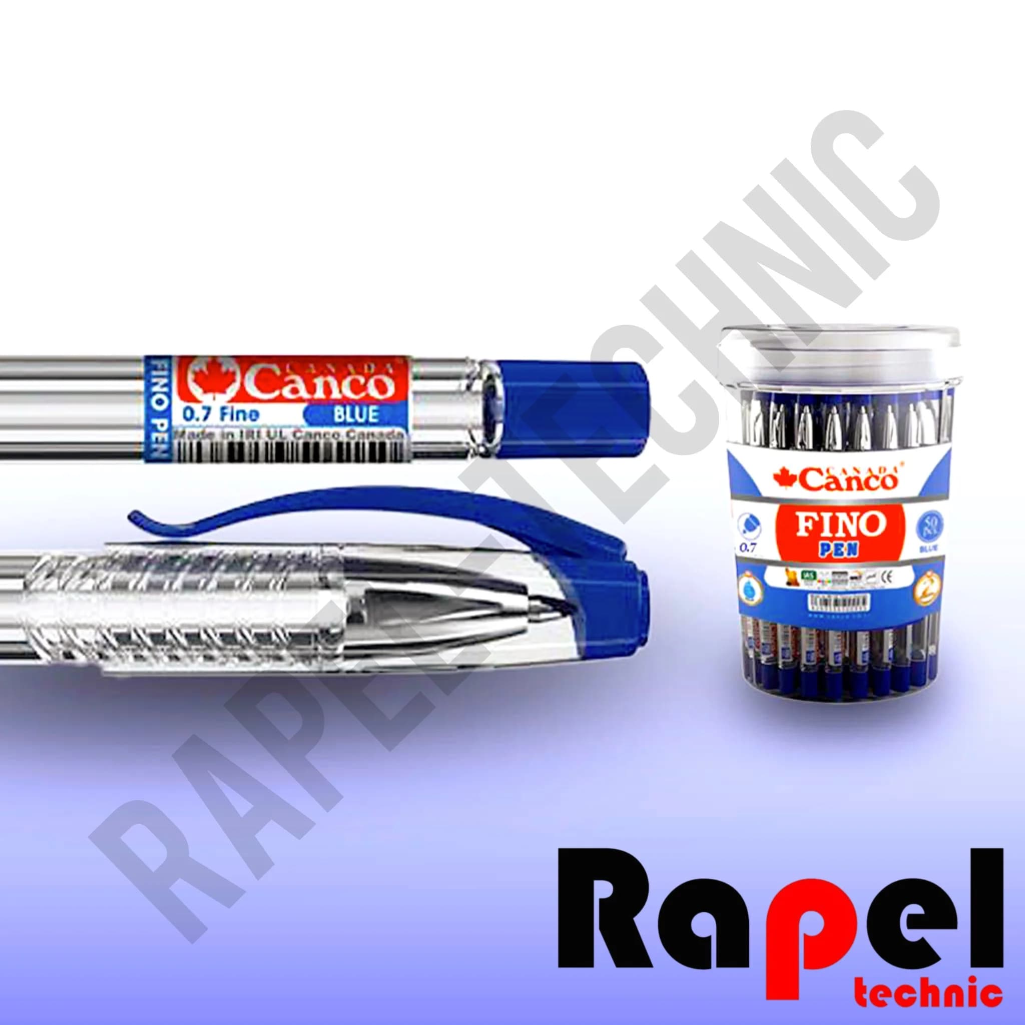 خودکار فینو فاین آبی کنکو (canco) نوک 0.7 میلی‌متری