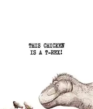 دانلود کتاب This Chicken is a T-Rex!: The Great Big Book of Animal Evolution – این مرغ یک تی رکس…