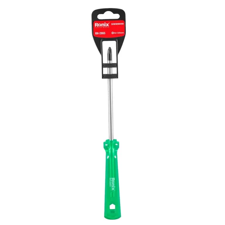 پیچ گوشتی چهارسو رونیکس مدل RONIX RH-2865 سایز 6×125 میلی متر — تصویر ۴