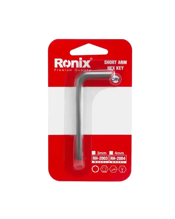 آچار آلن کوتاه رونیکس مدل RONIX RH-2004 سایز 4 میلی متر