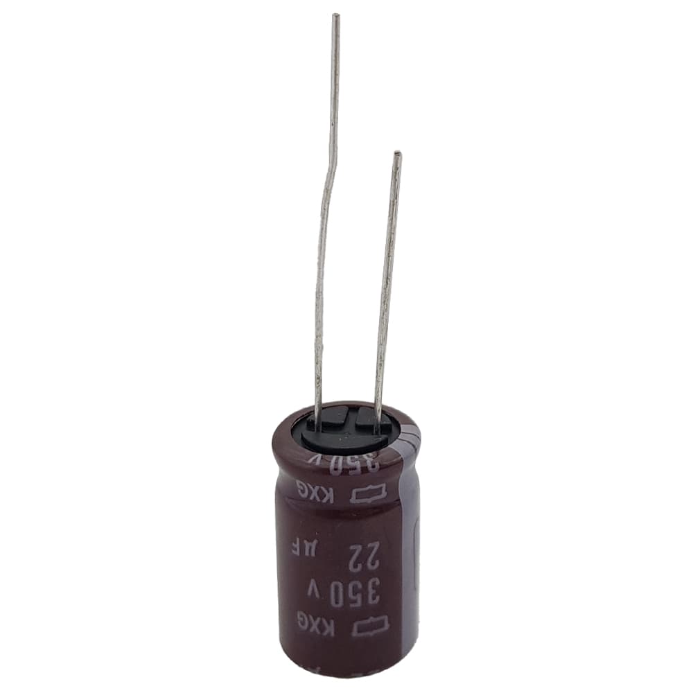 خازن الکترولیتی نیپون مدل NIPPON KXG 22uF 350V 12.5×20mm