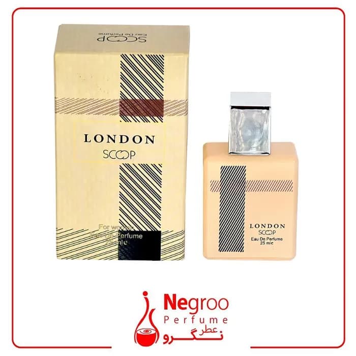 عطر جیبی زنانه اسکوپ مدل LONDON حجم 25 میلی لیتر
