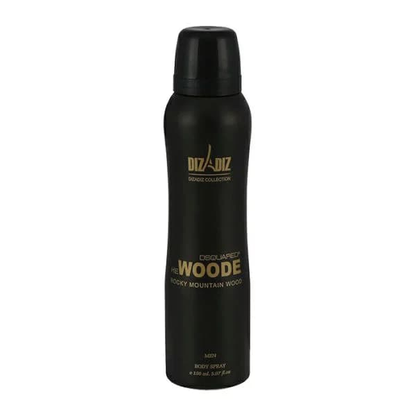 اسپری بدن دیزادیز dizadiz رایحه WOODE