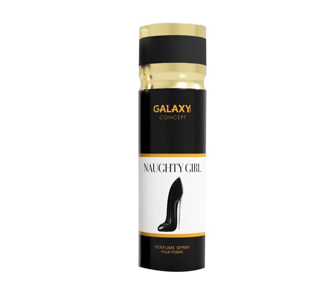 اسپری خوشبو کننده زنانه گالکسی GALAXY مدل NAUGHTY GIRL