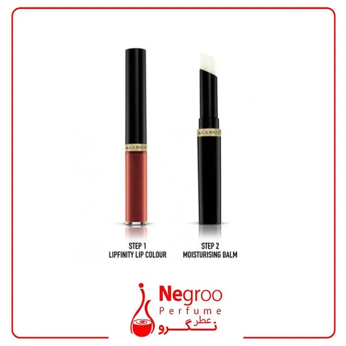 رژ لب بادوام مکس فکتور Max factor LIPFINITY LIP/اورجینال-رنگبندی — تصویر ۲