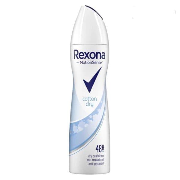 اسپری ضد تعریق زنانه رکسونا Rexona مدل cotton dry algodon — تصویر ۲