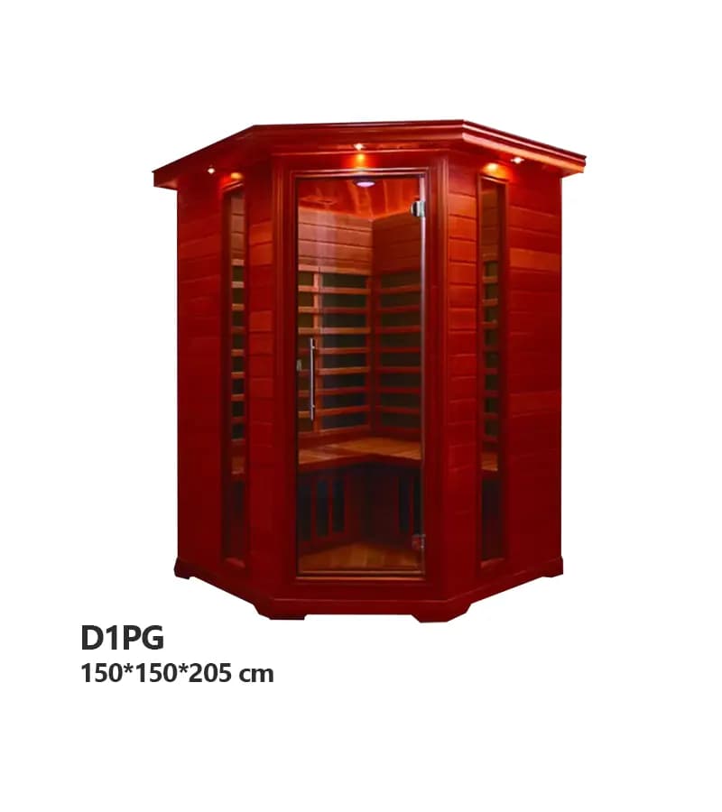کابین سونا خشک خانگی زرین آب مدل D1PG