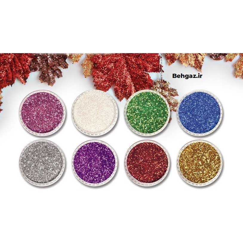رنگ اکلیلی خوراکی پودری صدفی دکتر گوستو – 10 گرم — تصویر ۳