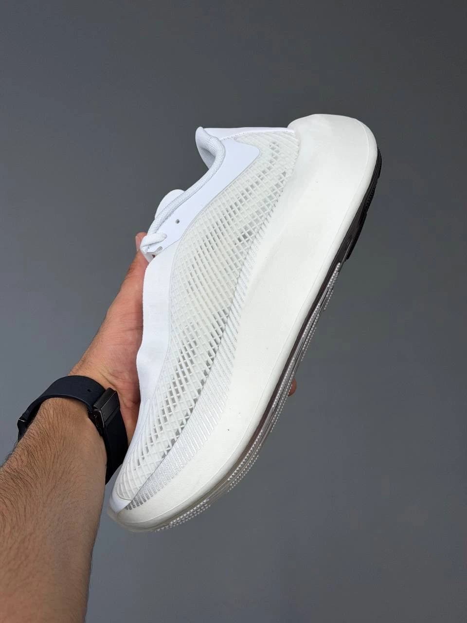 کتونی آدیداس هایپربوست یوفوریا سفید مشکی Adidas Hyperboost Euphoria White Black — تصویر ۳
