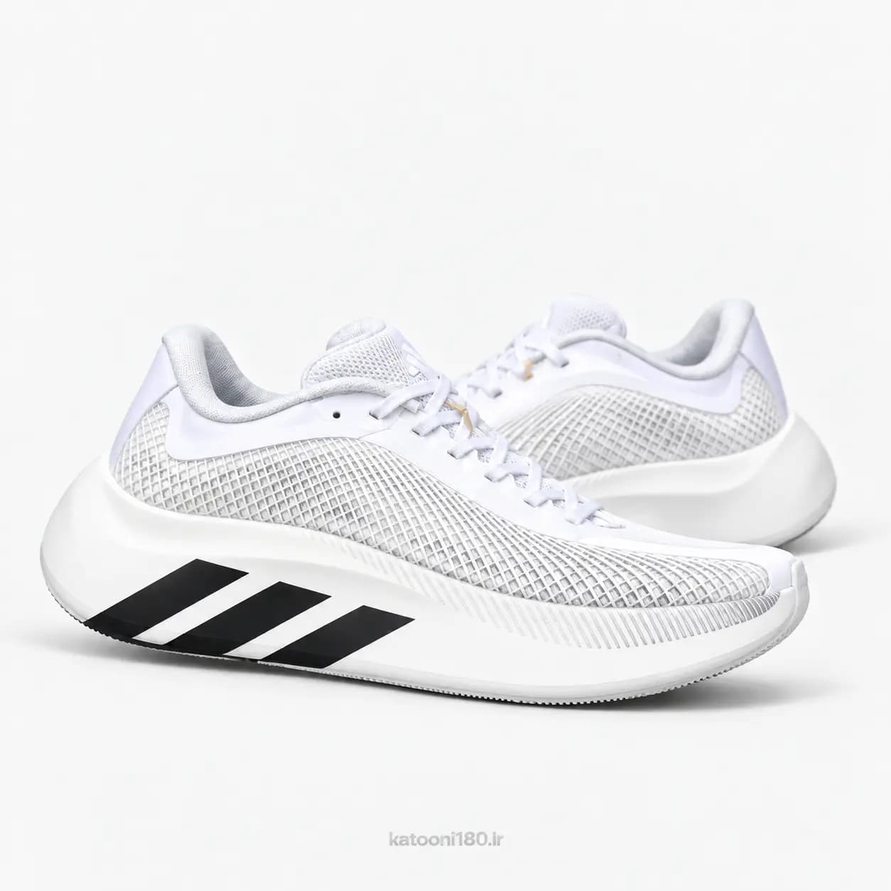 کتونی آدیداس هایپربوست یوفوریا سفید مشکی Adidas Hyperboost Euphoria White Black — تصویر ۸
