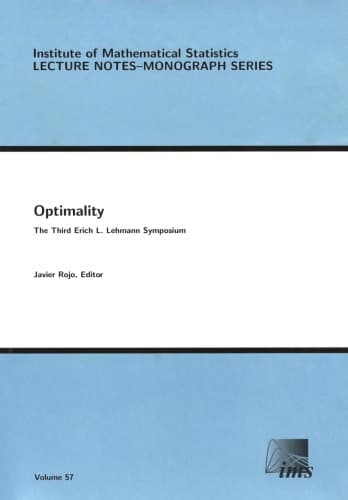 کتاب Optimality: The Third Erich L. Lehmann Symposium نسخه کامل